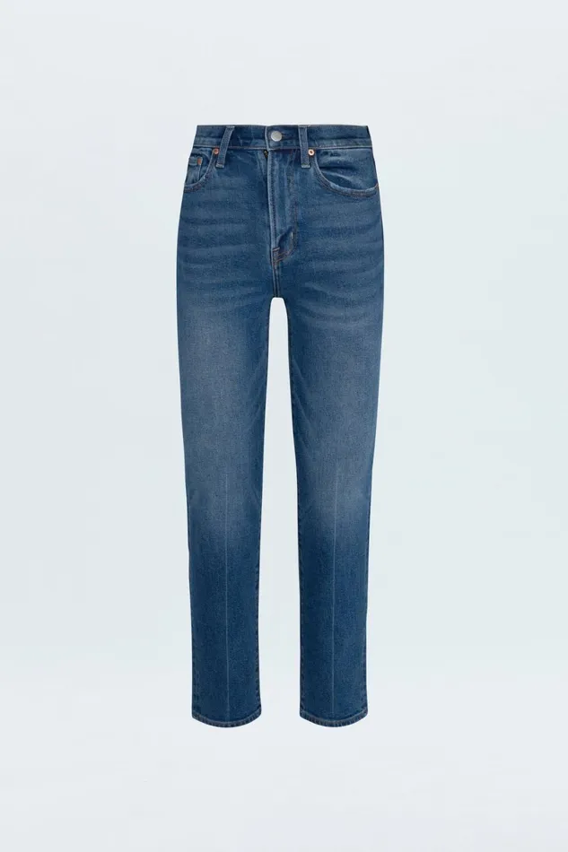 Women Charlie High Rise Straight Jean 8211 Augustus Pistola Denim Denim