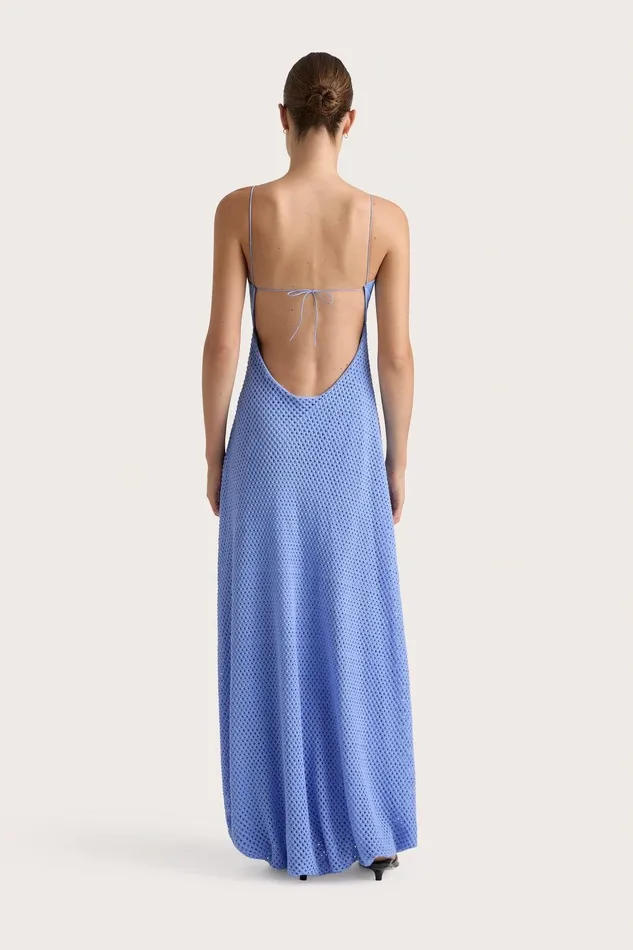 Women Ciele Maxi Dress Azalea Mid Blue Faithfull The Brand Dresses Women Ciele Maxi Dress Azalea Mid Blue Faithfull The Brand Dresses