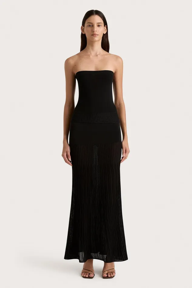 Women Citara Skirt Black Faithfull The Brand Skirts and Shorts