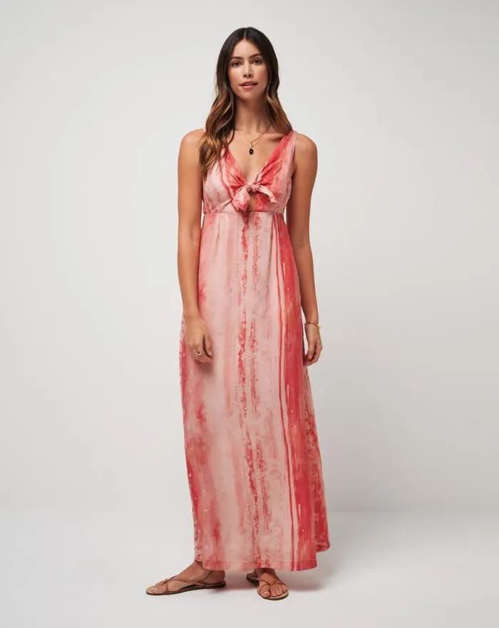 Women CITY TO SHORE MAXI DRESS Shell Pink TravisMathew Dresses