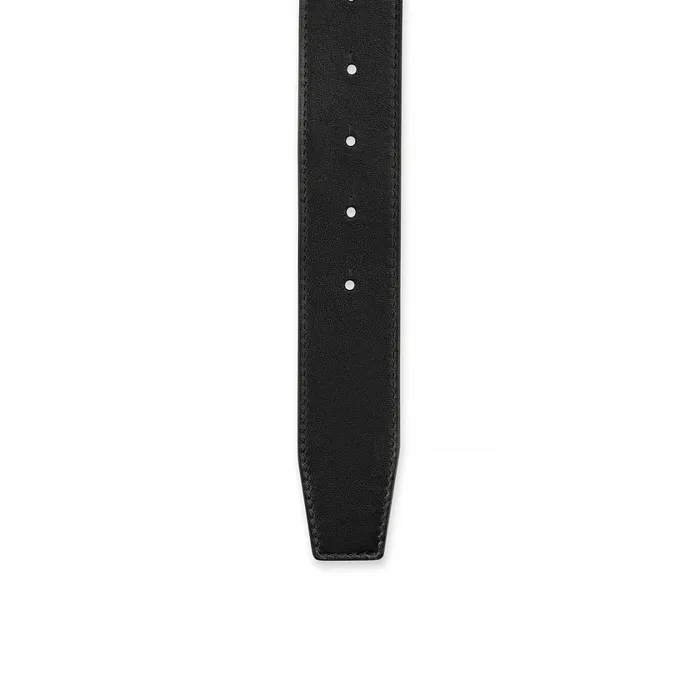 Women CL Logo Belt 8211 Calf Leather 8211 Black Black Christian Louboutin Belts
