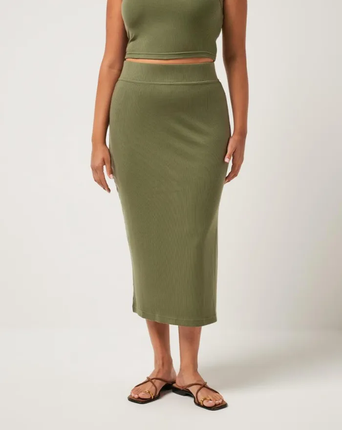 Women CLOUD RIB SKIRT Clover TravisMathew Skorts and Skirts