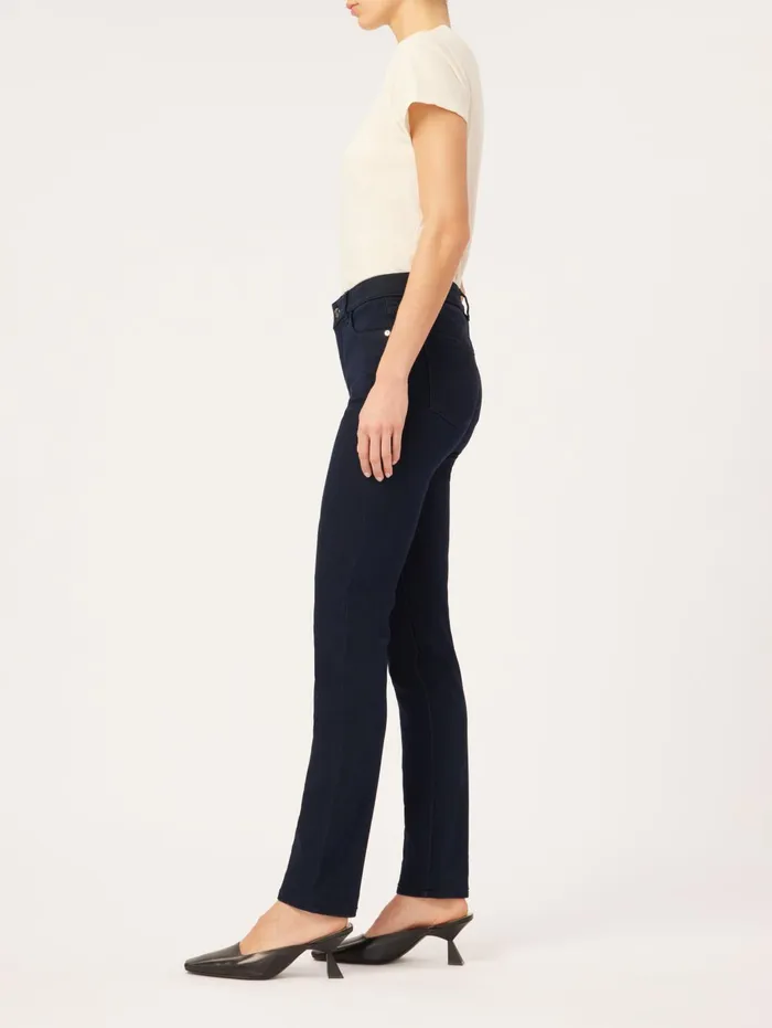 Women Coco Straight Mid Rise Curvy 34034 Jeans DL1961 Tall