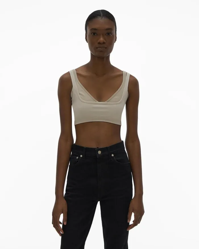 Women Colorblock Bra Muslinsandstorm Helmut Lang Tops