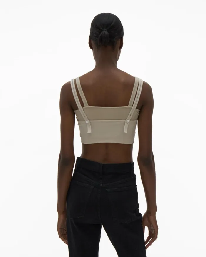 Women Colorblock Bra Muslinsandstorm Helmut Lang Tops