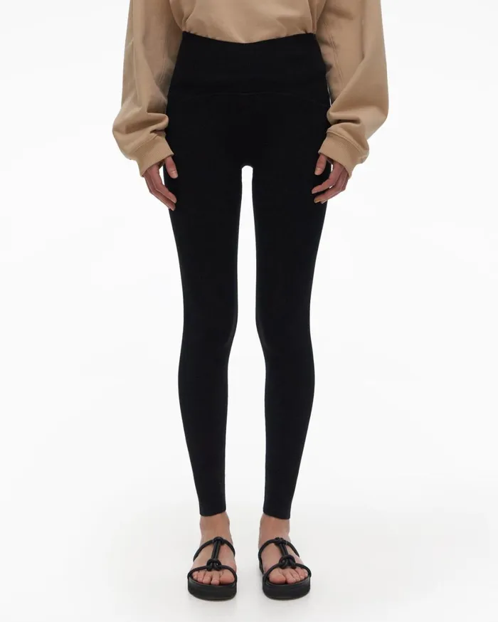 Women Contour Legging Black Helmut Lang Pants