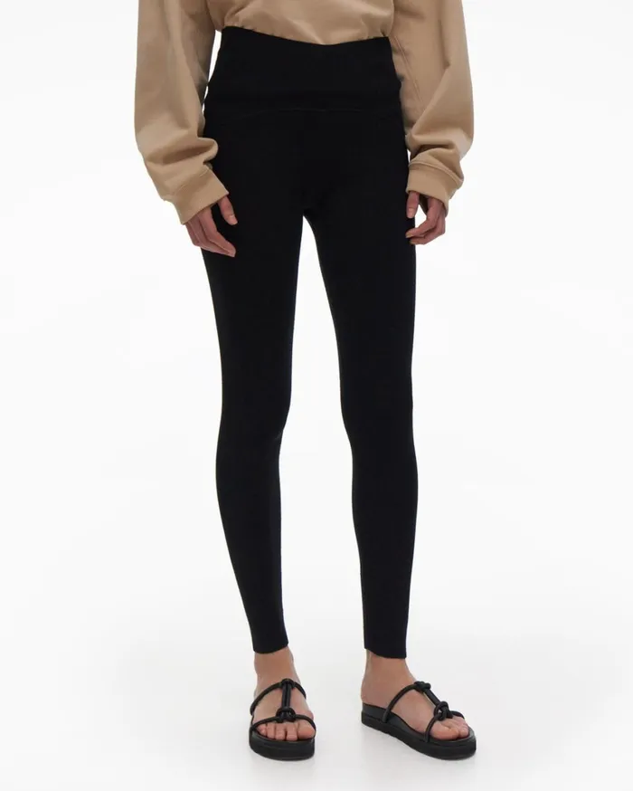 Women Contour Legging Black Helmut Lang Pants
