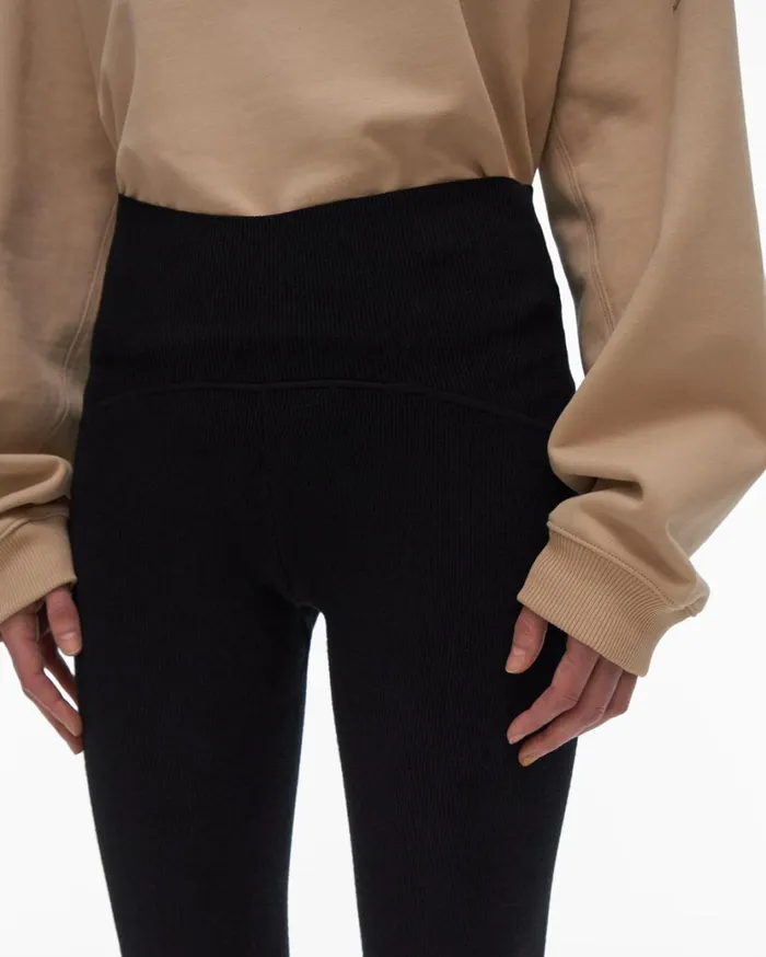 Women Contour Legging Black Helmut Lang Pants