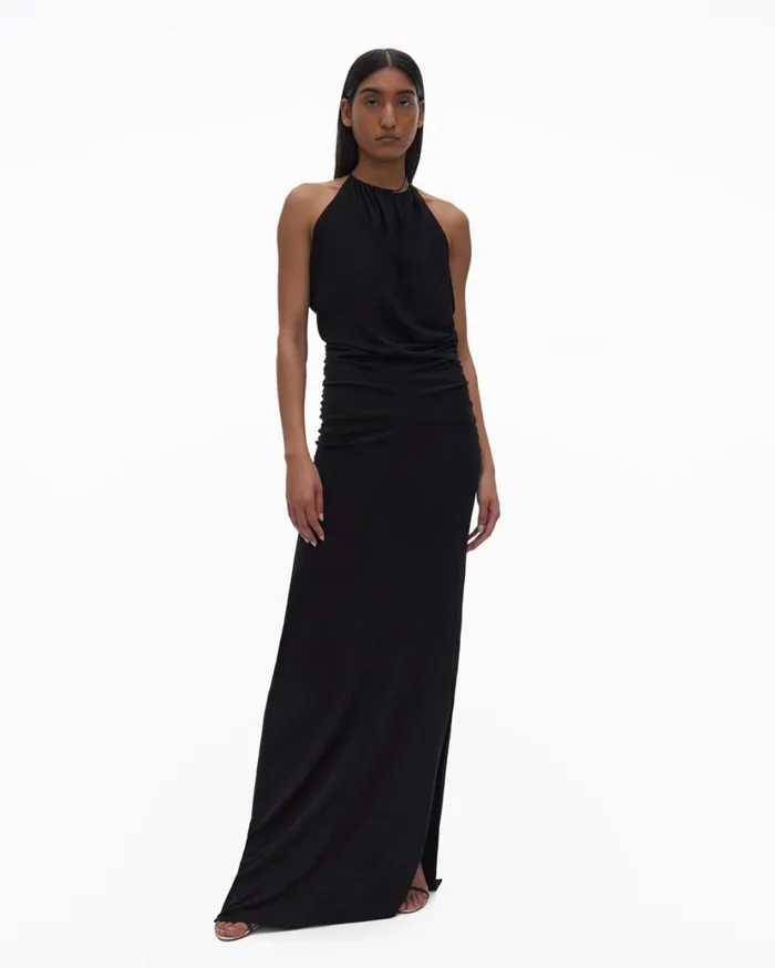 Women Corset Dress Black Helmut Lang Dresses