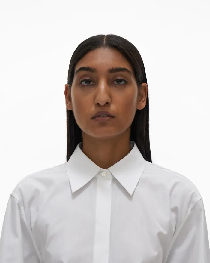 Women Corset Shirt White Helmut Lang Tops