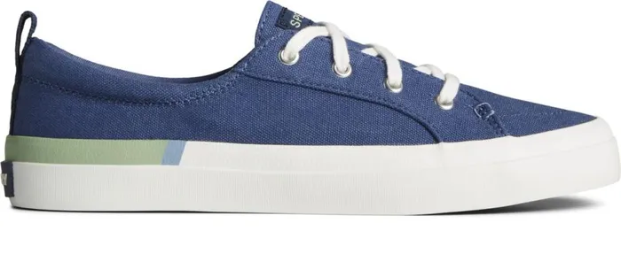 Women Crest Vibe Stripe Sneaker Blue Sperry Sneakers