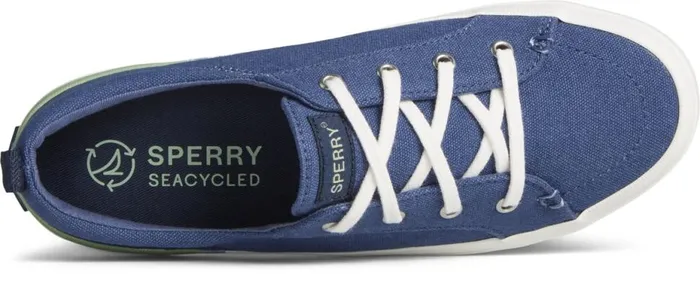 Women Crest Vibe Stripe Sneaker Blue Sperry Sneakers Women Crest Vibe Stripe Sneaker Blue Sperry Sneakers