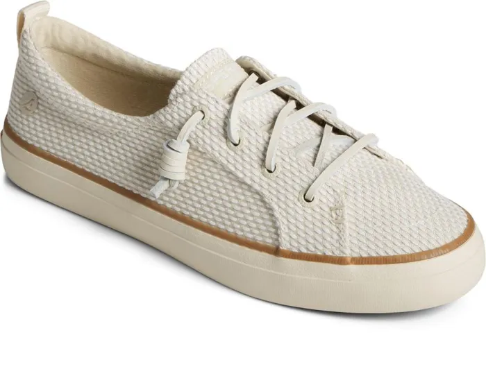 Women Crest Vibe TwoTone Sneaker Ivory Sperry Sneakers Women Crest Vibe TwoTone Sneaker Ivory Sperry Sneakers