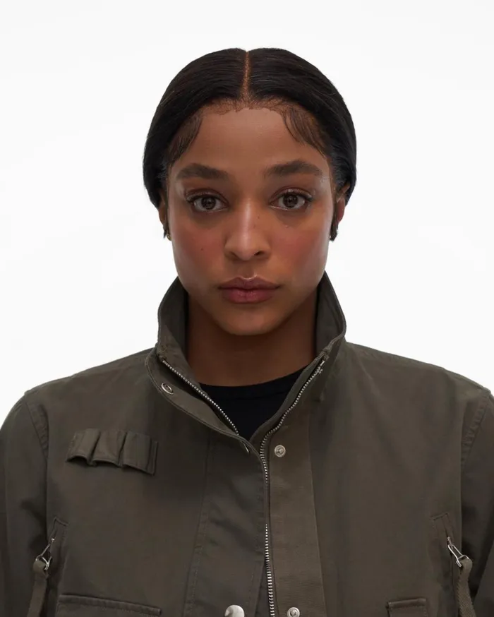 Women Cropped Bomber Alpine Helmut Lang Jackets