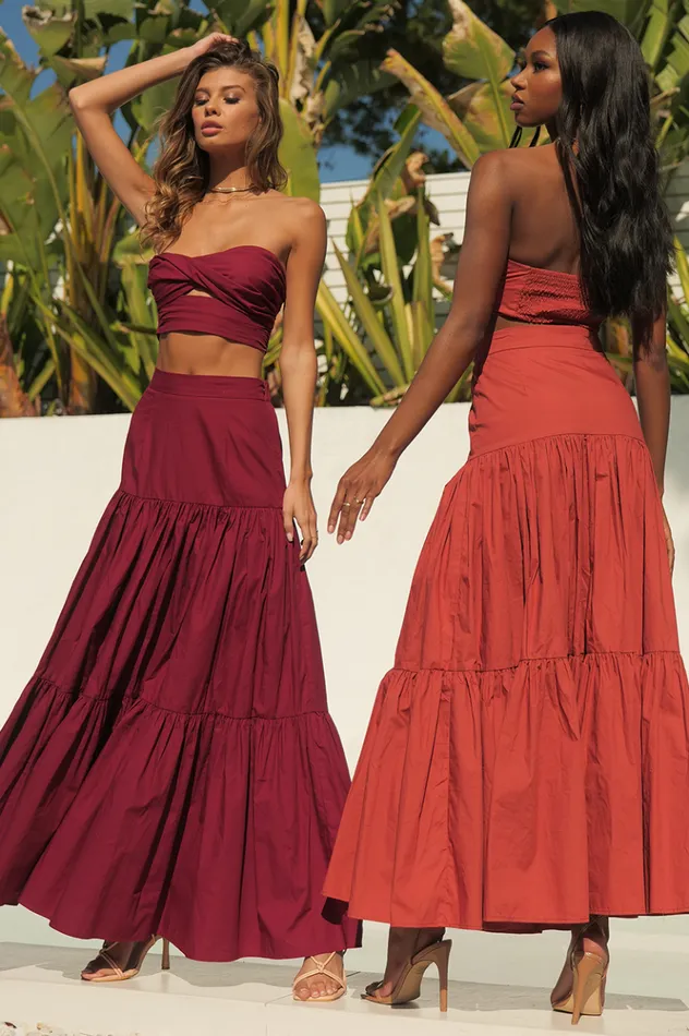 Women Crops Runaway The Label Ayla Top Wine Women Crops Runaway The Label Ayla Top Wine
