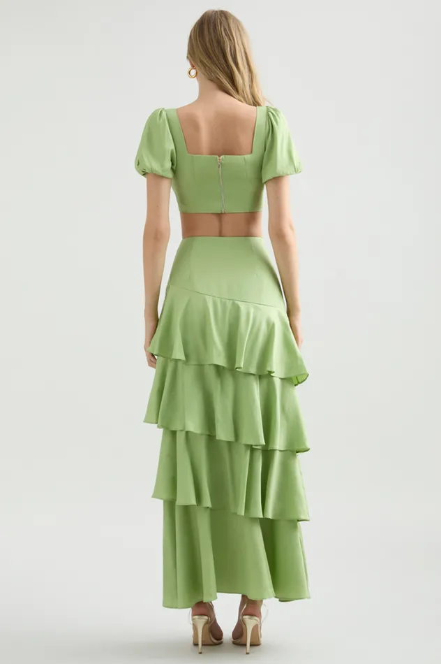 Women Crops Runaway The Label Priya Top Matcha Women Crops Runaway The Label Priya Top Matcha
