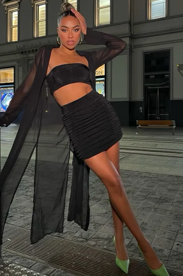 Women Crops Runaway The Label Seymour Bandeau Black Women Crops Runaway The Label Seymour Bandeau Black