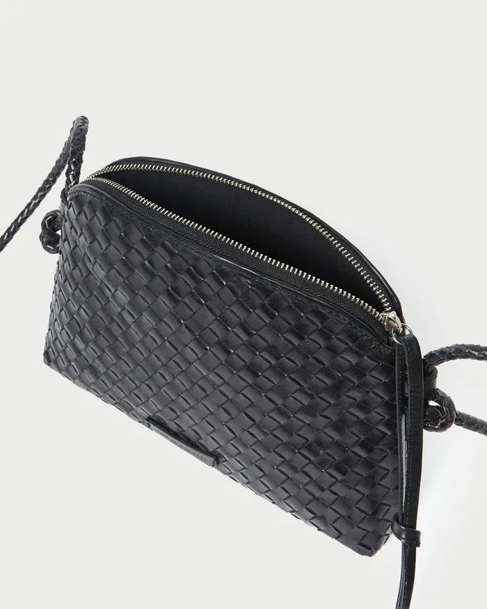 Women Crossbodies Loeffler Randall Mallory Black Woven Leather Crossbody L Crossbodies L Handbags Women Crossbodies Loeffler Randall Mallory Black Woven Leather Crossbody L Crossbodies L Handbags