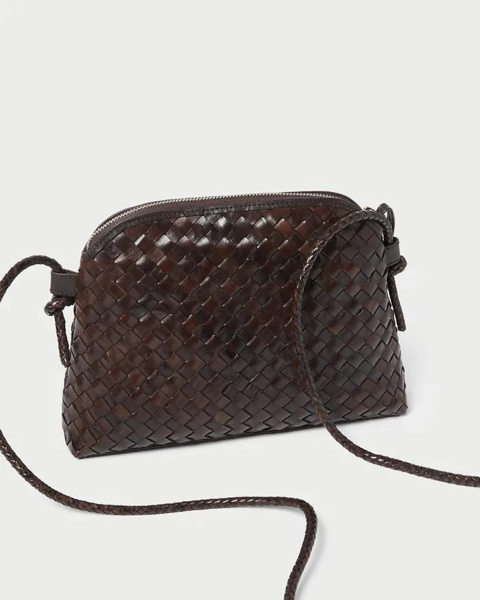 Women Crossbodies Loeffler Randall Mallory Chocolate Woven Crossbody L Crossbodies L Handbags Women Crossbodies Loeffler Randall Mallory Chocolate Woven Crossbody L Crossbodies L Handbags