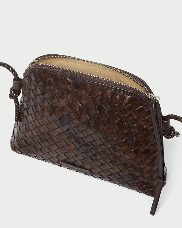 Women Crossbodies Loeffler Randall Mallory Chocolate Woven Crossbody L Crossbodies L Handbags Women Crossbodies Loeffler Randall Mallory Chocolate Woven Crossbody L Crossbodies L Handbags