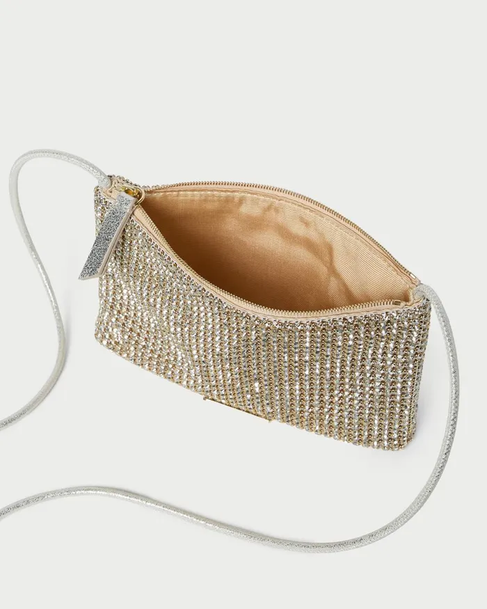 Women Crossbodies Loeffler Randall Yasmine Gold Diamant Crossbody Women Crossbodies Loeffler Randall Yasmine Gold Diamant Crossbody