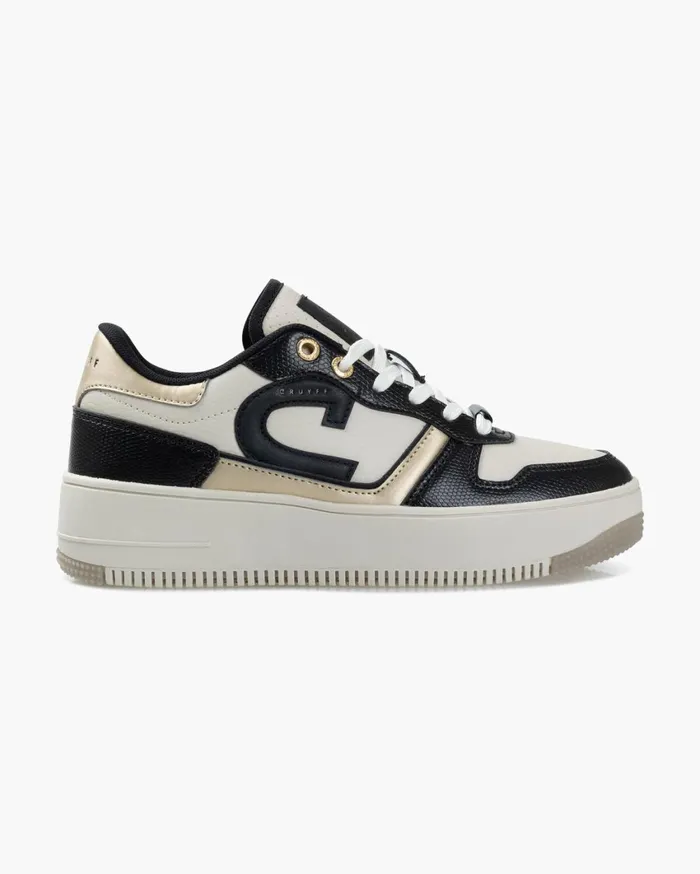 Women Cruyff Sneakers Campo Low Lux Tall 8211 MattSu Blackgold