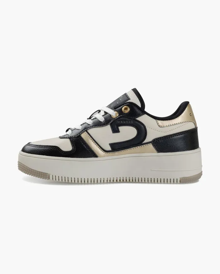 Women Cruyff Sneakers Campo Low Lux Tall 8211 MattSu Blackgold Women Cruyff Sneakers Campo Low Lux Tall 8211 MattSu Blackgold
