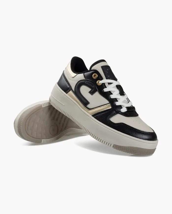 Women Cruyff Sneakers Campo Low Lux Tall 8211 MattSu Blackgold Women Cruyff Sneakers Campo Low Lux Tall 8211 MattSu Blackgold