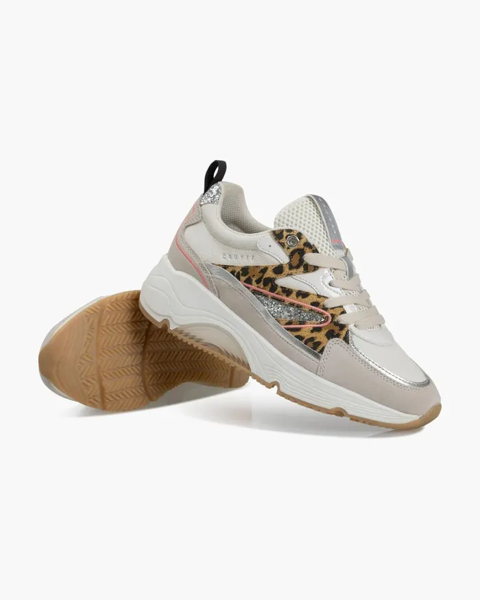 Women Cruyff Sneakers Madina 8211 Tumbled LeatherSued Crme Women Cruyff Sneakers Madina 8211 Tumbled LeatherSued Crme