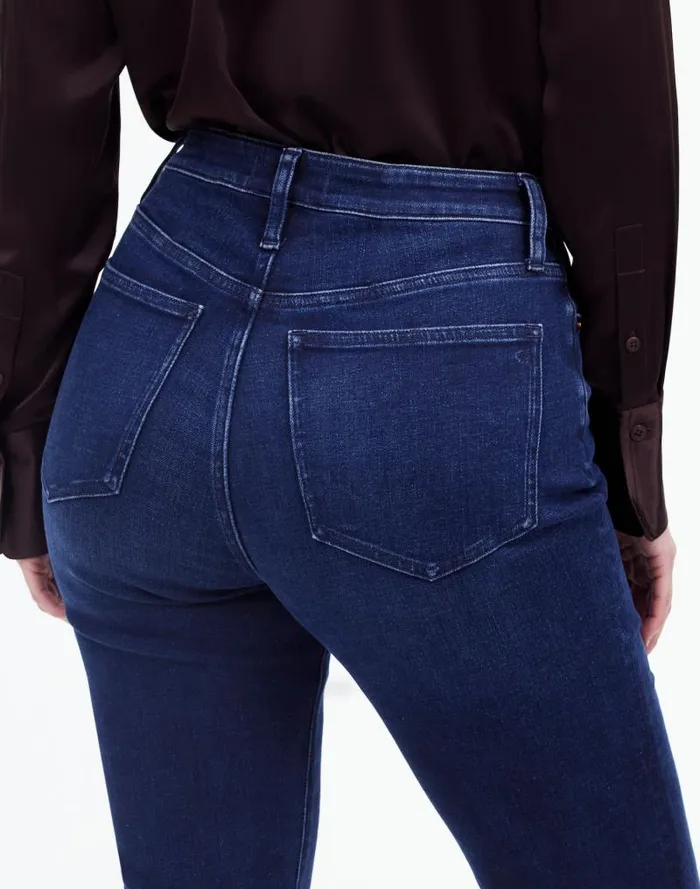 Women Curvy Kick Out FullLength Jeans In Kingston Wash Kingston Wash Madewell Jeans