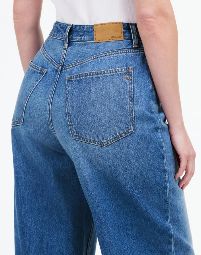 Women Curvy SuperwideLeg Jeans In Fannin Wash Fannin Wash Madewell Jeans