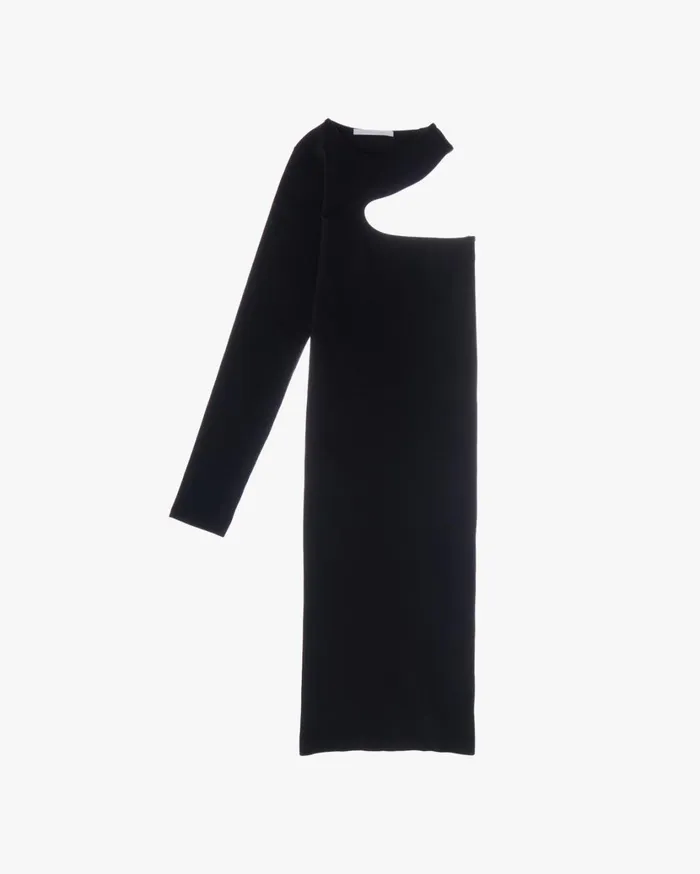 Women Cutout Dress Black Helmut Lang Dresses