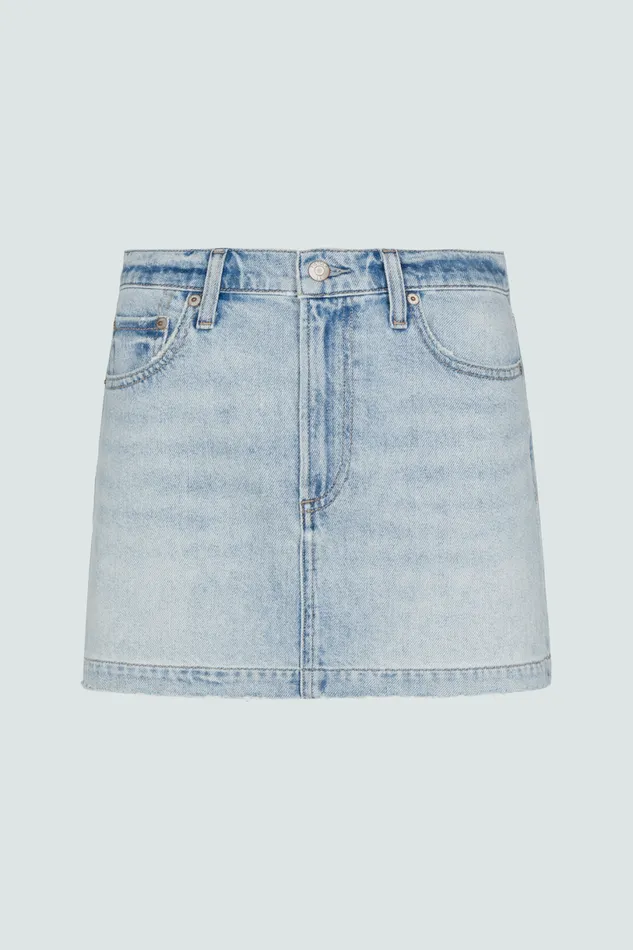 Women Daisy Low Slung Mini Skirt 8211 Nimes Pistola Denim Denim
