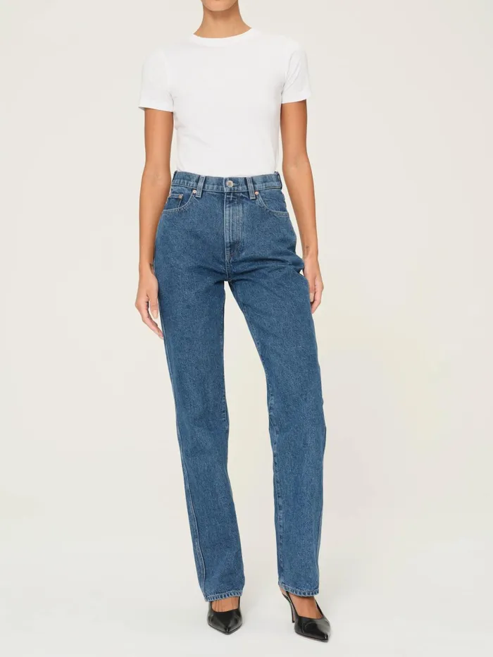 Women Demie Straight High Rise 31034 Jeans DL1961 Tall