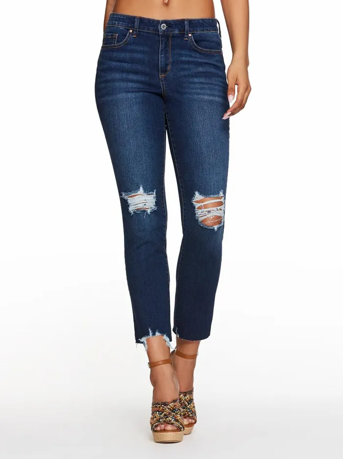Women Denim Jessica Simpson Arrow Straight Ankle Jeans In Last Night Last Night Women Denim Jessica Simpson Arrow Straight Ankle Jeans In Last Night Last Night