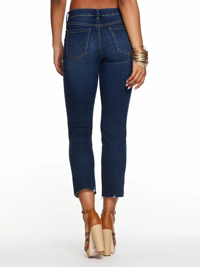 Women Denim Jessica Simpson Arrow Straight Ankle Jeans In Last Night Last Night Women Denim Jessica Simpson Arrow Straight Ankle Jeans In Last Night Last Night