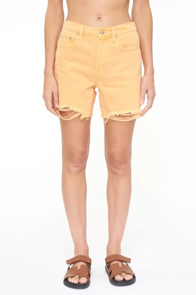 Women Devin High Rise Mom Cut Off 8211 Nectar Pistola Denim Shorts