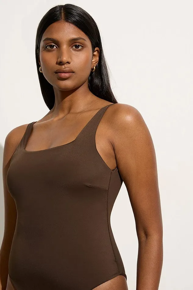 Women Do Rei One Piece Coffee 8211 Final Sale Faithfull The Brand Swim Women Do Rei One Piece Coffee 8211 Final Sale Faithfull The Brand Swim