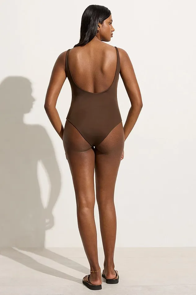 Women Do Rei One Piece Coffee 8211 Final Sale Faithfull The Brand Swim Women Do Rei One Piece Coffee 8211 Final Sale Faithfull The Brand Swim