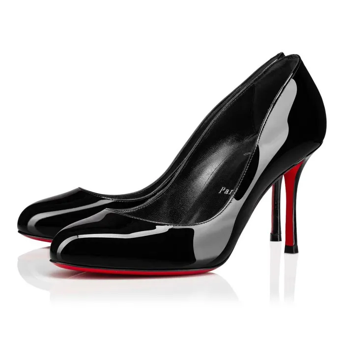 Women Dolly Pump 85 Mm Pumps 8211 Patent Calf 8211 Black Black Christian Louboutin Pumps Women Dolly Pump 85 Mm Pumps 8211 Patent Calf 8211 Black Black Christian Louboutin Pumps