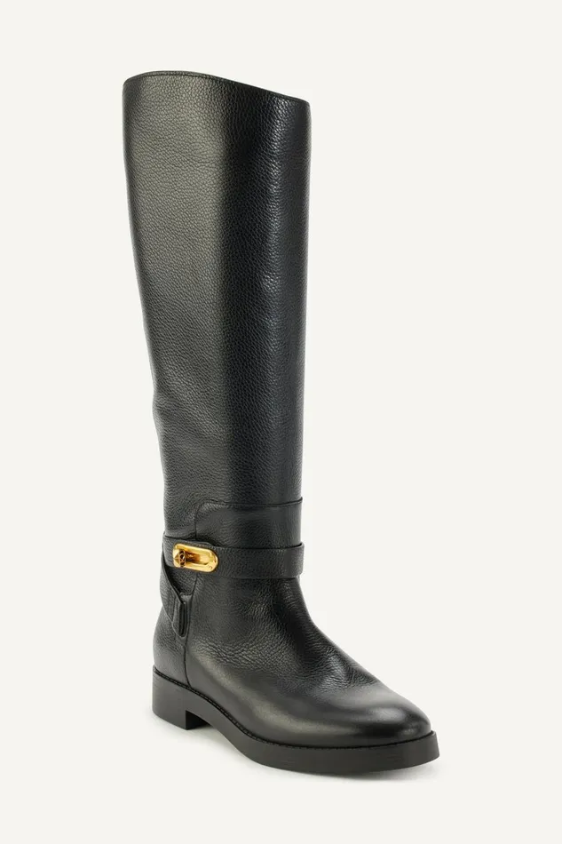 Women Donna Karan Boots And Booties THOMPSON RIDING BOOT Black