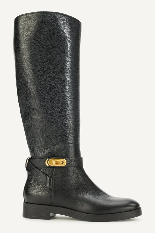 Women Donna Karan Boots And Booties THOMPSON RIDING BOOT Black