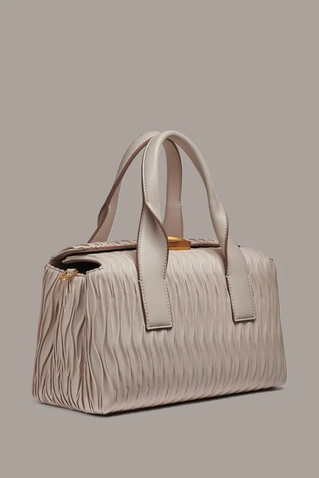Women Donna Karan Crossbody Bags And Satchels AMAGANSETT SATCHEL BAG Sand