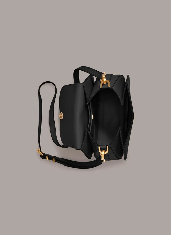 Women Donna Karan Crossbody Bags And Satchels BELLEROSE CROSSBODY Black