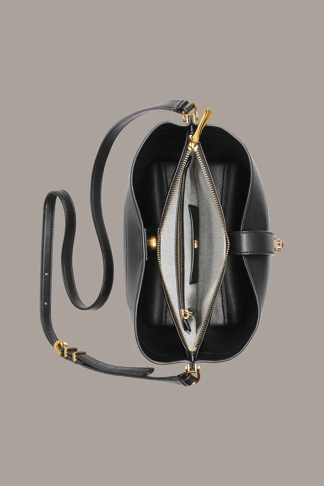 Women Donna Karan Crossbody Bags And Satchels BRIDGEHAMPTON CROSSBODY Black