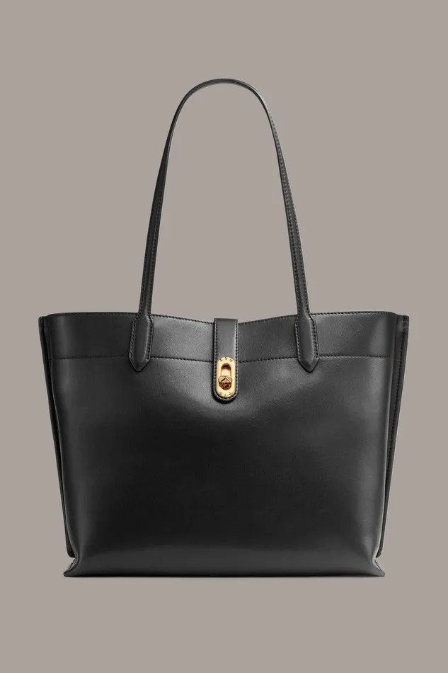 Women Donna Karan Crossbody Bags And Satchels BRIDGEHAMPTON TOTE Black