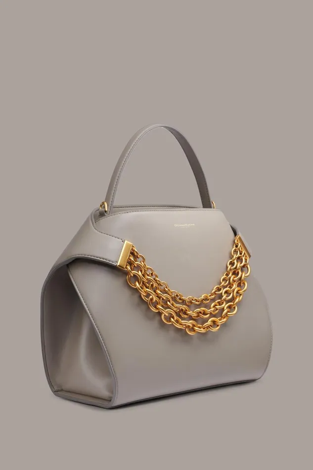 Women Donna Karan Crossbody Bags And Satchels PLANDOME SATCHEL BAG Cloud