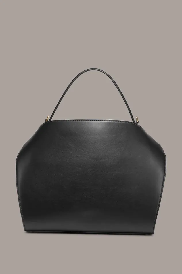 Women Donna Karan Crossbody Bags And Satchels PLANDOME SATCHEL Black