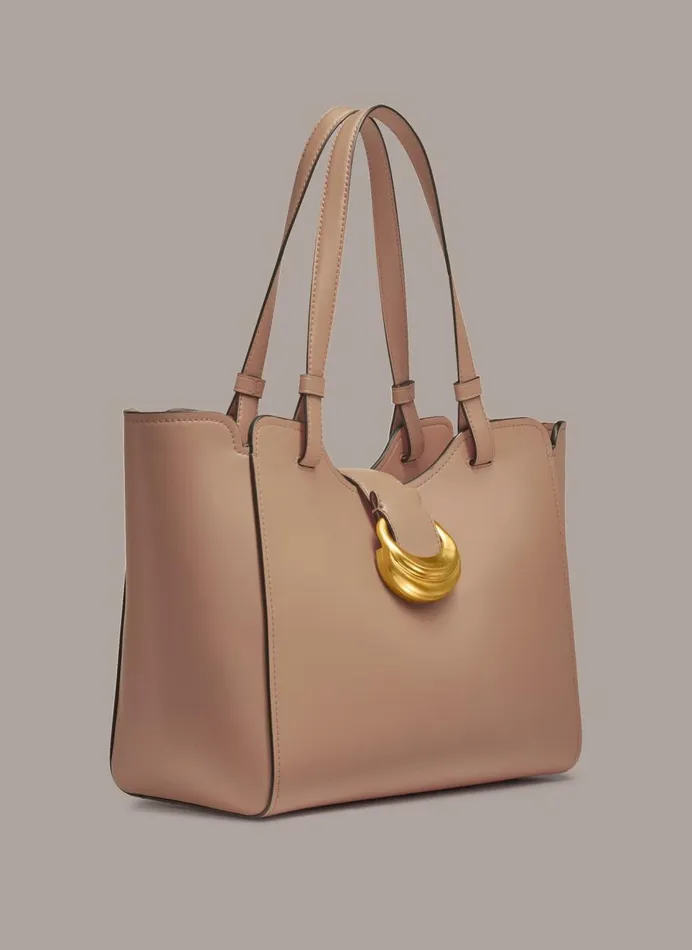 Women Donna Karan Crossbody Bags And Satchels VALLEY STREAM TOTE Fawn