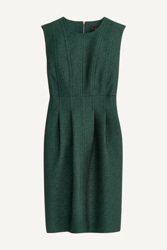 Women Donna Karan Dresses And Jumpsuits JACQUARD SHEATH DRESS Spruce